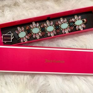 NWT Juicy Couture Costume Jewelry Rhinestone Bracelet